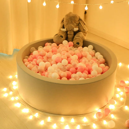 TRENDPLAY Plastic Balls for Ball Pits - Hollow Balls- Safe and Exciting Playtime - Perfect for Baby Pools, Birthday Party Decoration