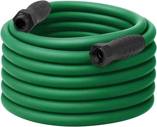 Flexzilla Colors SwivelGrip Garden Hose 5/8 in. x 75 ft., Lightweight All-Weather Water Hose, Durable and Flexible, Leak-Free Connections, Forest Green