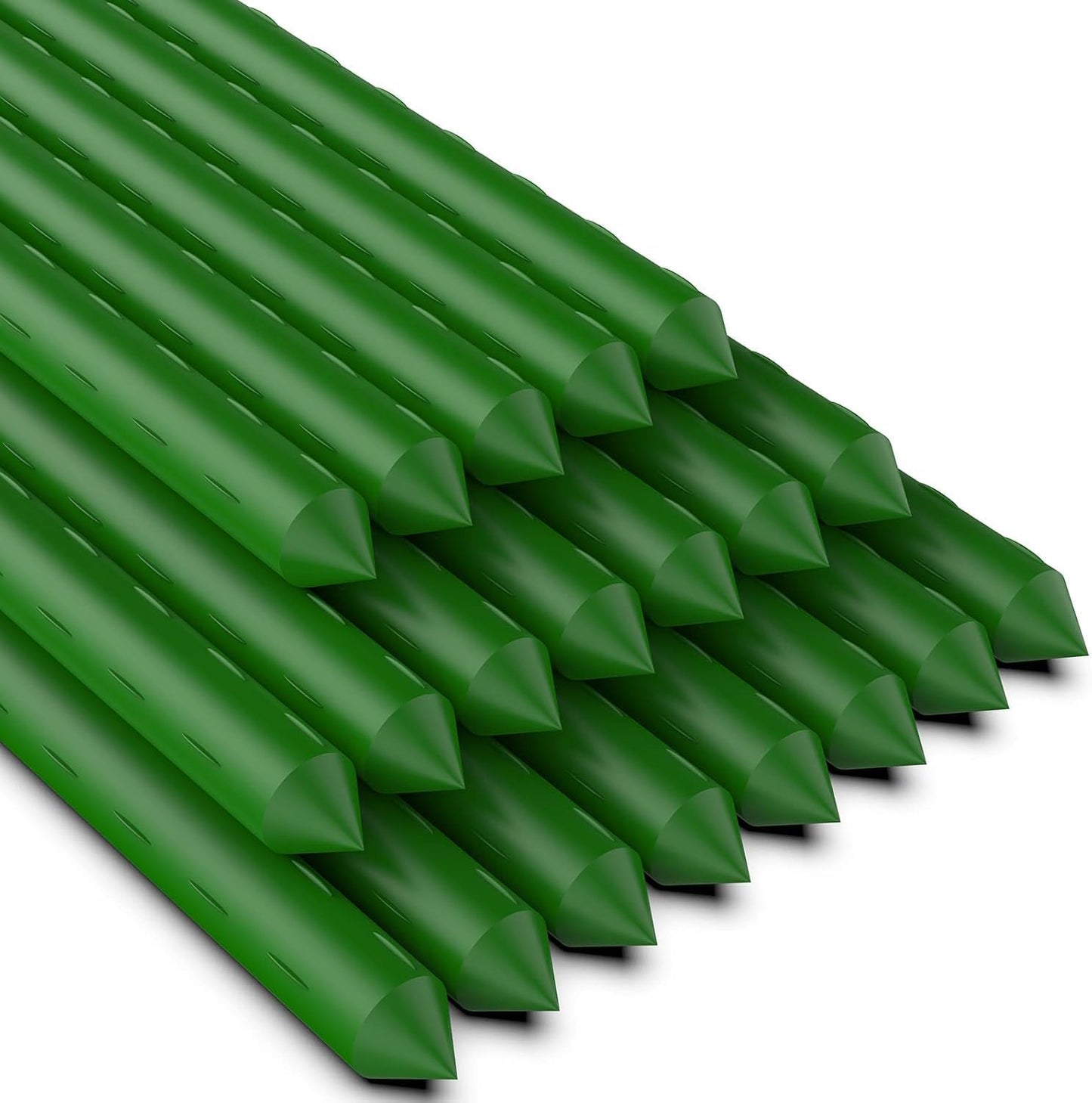 7Feet Garden Stakes Sturdy Plant Sticks Support Tomato Stakes for Vegetable Pack of 20
