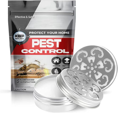 Pest Repellent, Rodent Repellent for Car Engines, Mouse Repellent, Keep Rodent, Roach, Mouse, Moth and Spider Away from House, Safe Around Kids, Pets & Plants, 120 sq ft Coverage - 2P