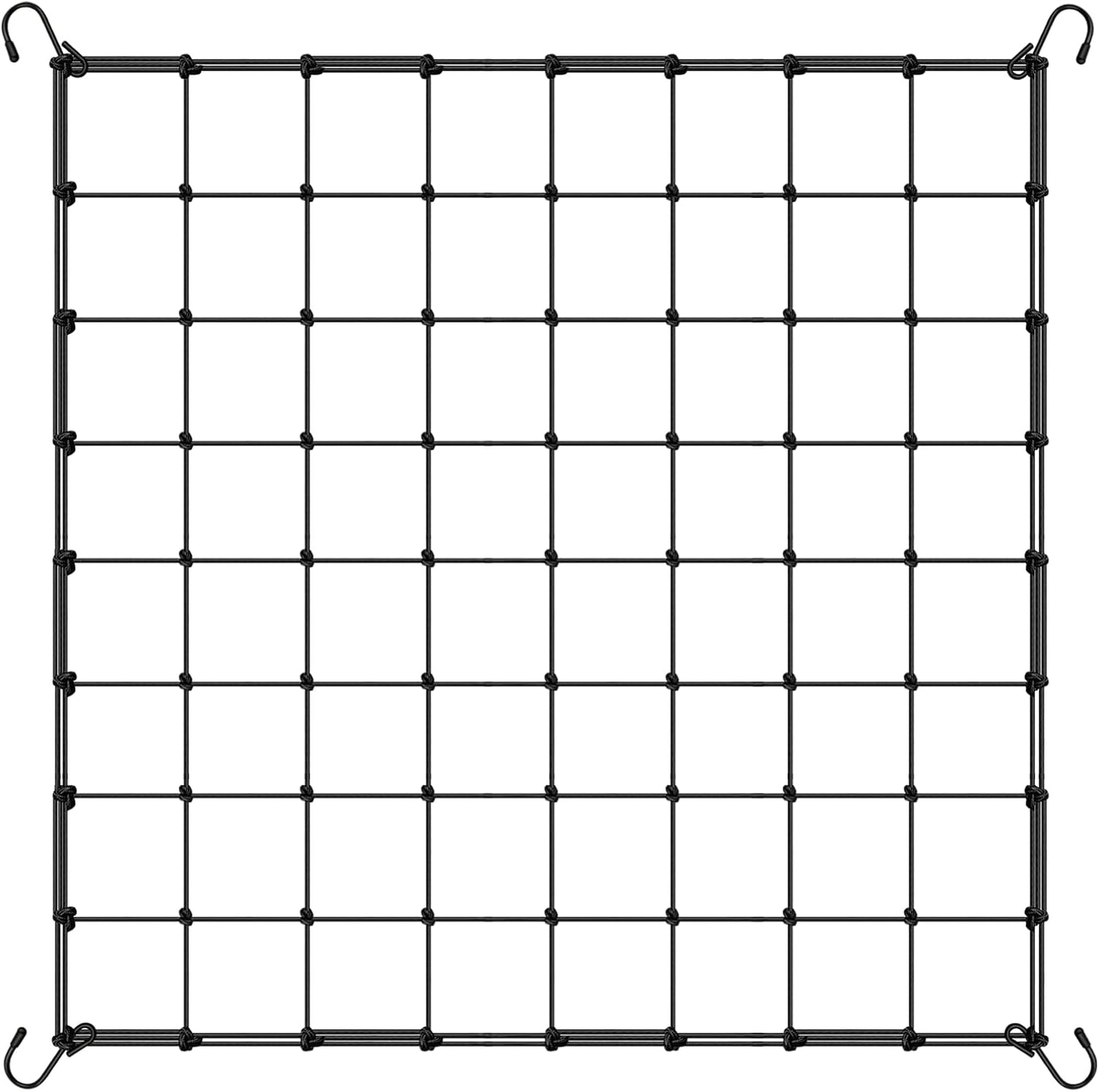 5x5 Heavy Duty Scrog Net with Hooks, Stretchy Net for Grow Tents, Cucumber Trellis for Garden