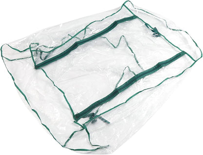 Mini Portable Garden Greenhouse PVC Cover - Outdoor Warm Plant Shelter for Flowers and Seedlings Without Stand