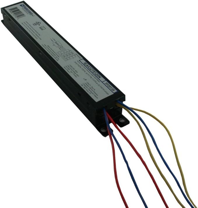 Robertson IEA432T8120N (1P20135) Electronic Fluorescent Ballast, for 3 or 4 T8 Fluorescent lamps