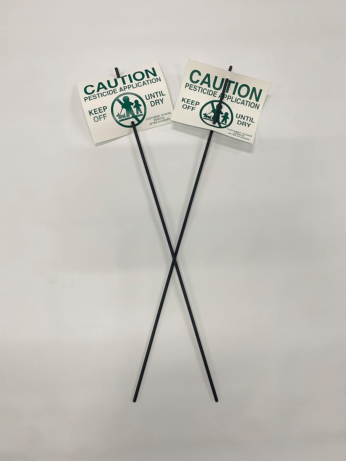 Lawn Treatment Application Stakes & Michigan Signs (Economy Style Stake / 500 pc. Pack)
