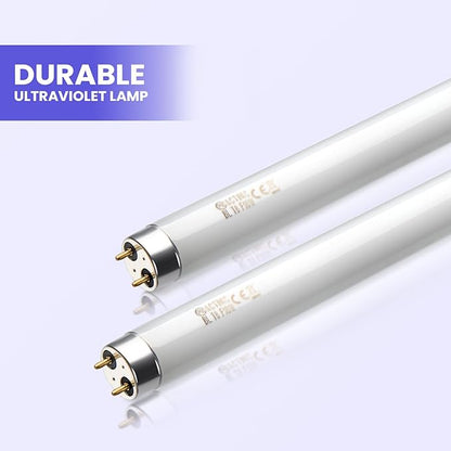 LiBa Bug Zapper Replacement UV Lamp Bulb - 10W Light Tubes, Compatible with 20W Indoor Electronic Mosquito Lamp, Suitable for LiBa Indoor Mosquito Zapper