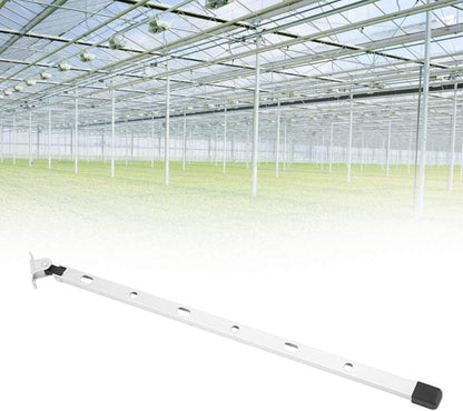 Tyenaza Manual Greenhouse Support, Aluminum Greenhouse Window Stay Kit Roof Vent Opener Bar for Garden Greenhouses Roof Ventilation