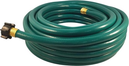 Flexon 1/2-Inch by 50-Foot Reinforced Garden Hose FR1250,Green (Pack of 5)