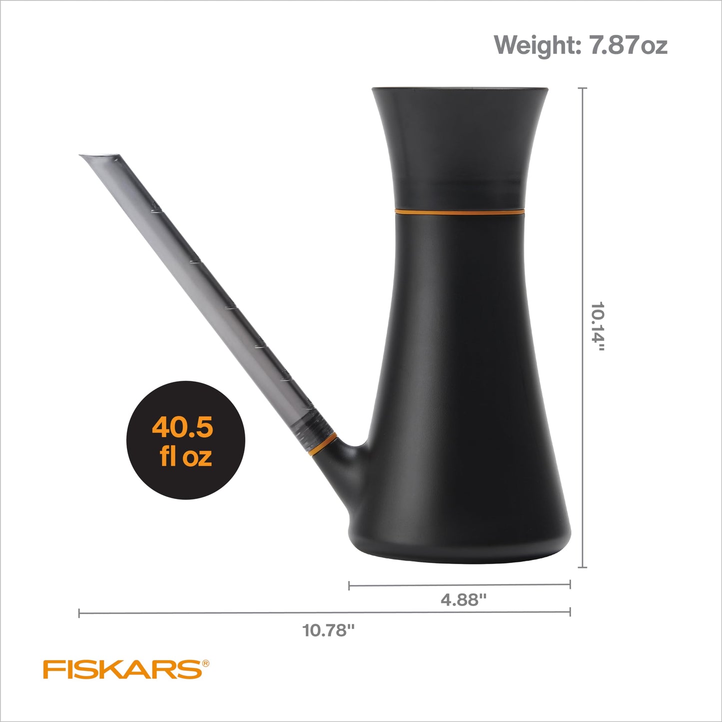 Fiskars Indoor Watering Can, Long Reach Spout for Precision Hydration on House Plants, Flowers &