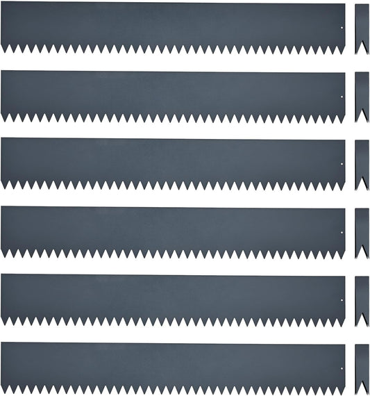Landscape Edging Kit, Galvanized Steel Edging Landscape Lawn Edging Powder for Lawn Yard, Coated