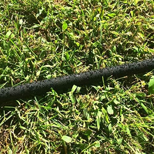 Flexon WS5850 5/8-Inch x 50-Foot Weep & Soak Garden Soaker Hose, Black (Pack of 5)