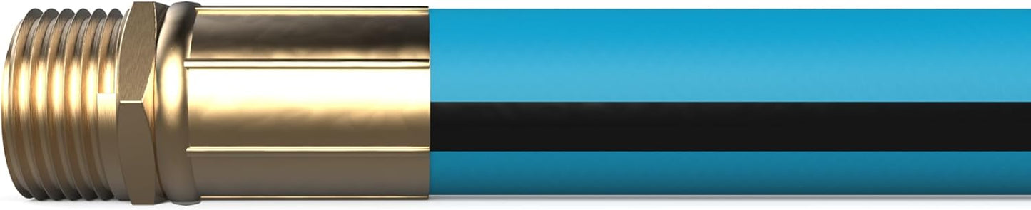 Aeromixer THE HOSE - 1 Inch Garden Hose 25 Ft, Kinkless Commercial Garden Hoses, Heavy Duty Industrial Water Hoses for Outdoors, 650 PSI High-Pressure Watering Tool for Farming and Gardening