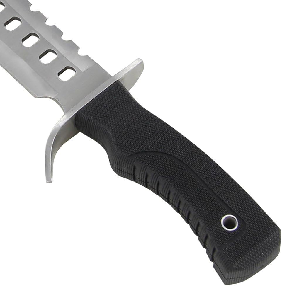 Armory Replicas Sporting Sawback 17 Knife with Dual Grit Sharpening Stone