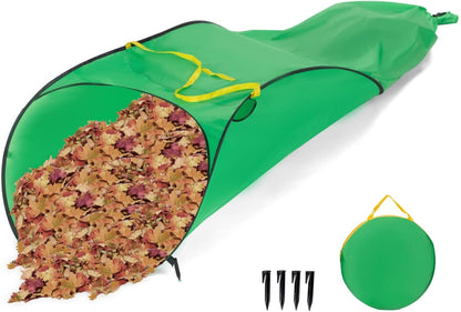 Leaf Collector 70 Gallon, 230D Thickened Reusable Yard Waste Bag, Portable Pop Up Lawn and leaf Bags, Yard Garden Waste Bags, Bag for Lawn Trash，Larger Capacity，Reinforced Rope Holes，patent product