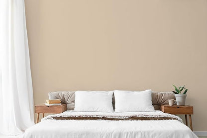 EVOLVE Paint & Primer: Environment-friendly, Low Sheen with One-coat Coverage for Interior & Exterior surfaces (Natural Beige, 5-Gallon)