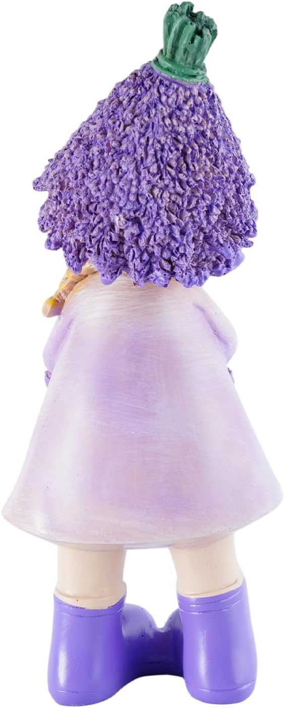Lavender Series Resin Garden Statues - Couple Boy & Girl Decor, Ideal for Outdoor Patio, Lawn, Garden & Indoor Valentine's Day Home Decor, Ideal Gift for Mom, Dad & Friends