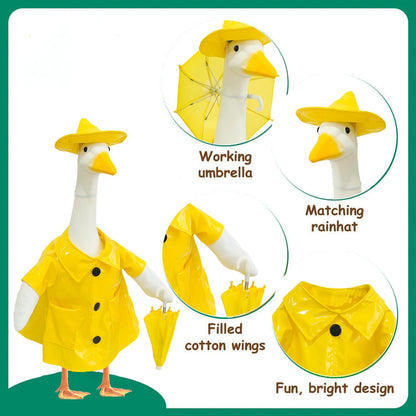 8 Sets Seasonal Holiday Porch Goose Outfits Summer Outfits Fall Halloween Christmas Birthday All Seasons Garden Goose Clothes for 23" Cement Statue Lawn Patio Outdoor Decoration(Classic Style)