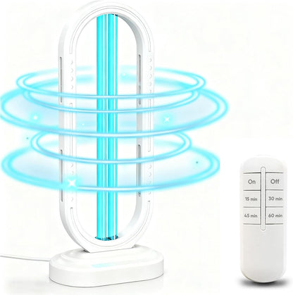 2025 New UV Light - Uv Lamp for Bedbugs, Uv Bed Bugs, UV Lamp with 4- Speed Timing and Remote Control (Black)