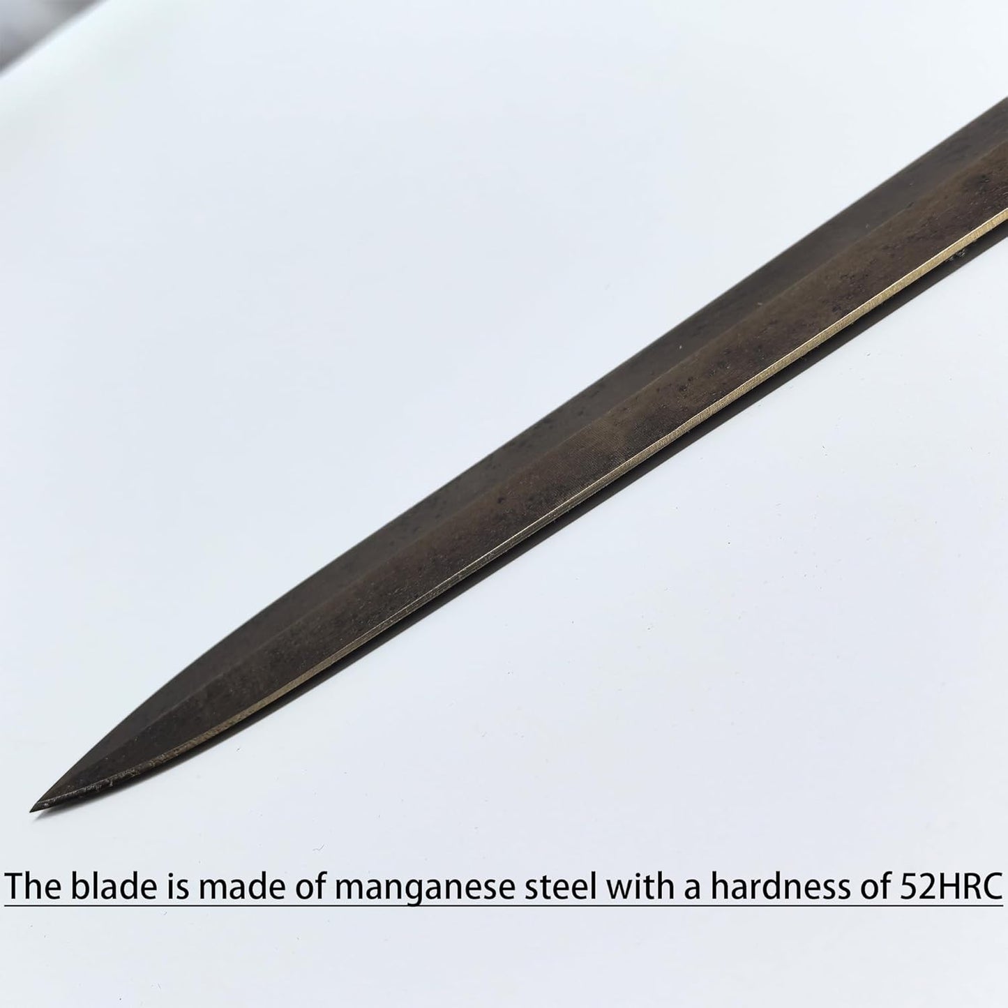 SV Handmade cast Manganese Steel Chopping Blade Sword, Full Tang, Outdoor, Hunting, Camping, Hiking, Survival, with Protective Cover, Multiple Styles to Choose from