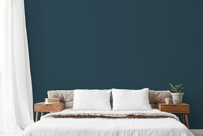 EVOLVE Paint & Primer: Environment-friendly, Eggshell with One-coat Coverage for Interior & Exterior surfaces (Deep Blue, 5-Gallon)