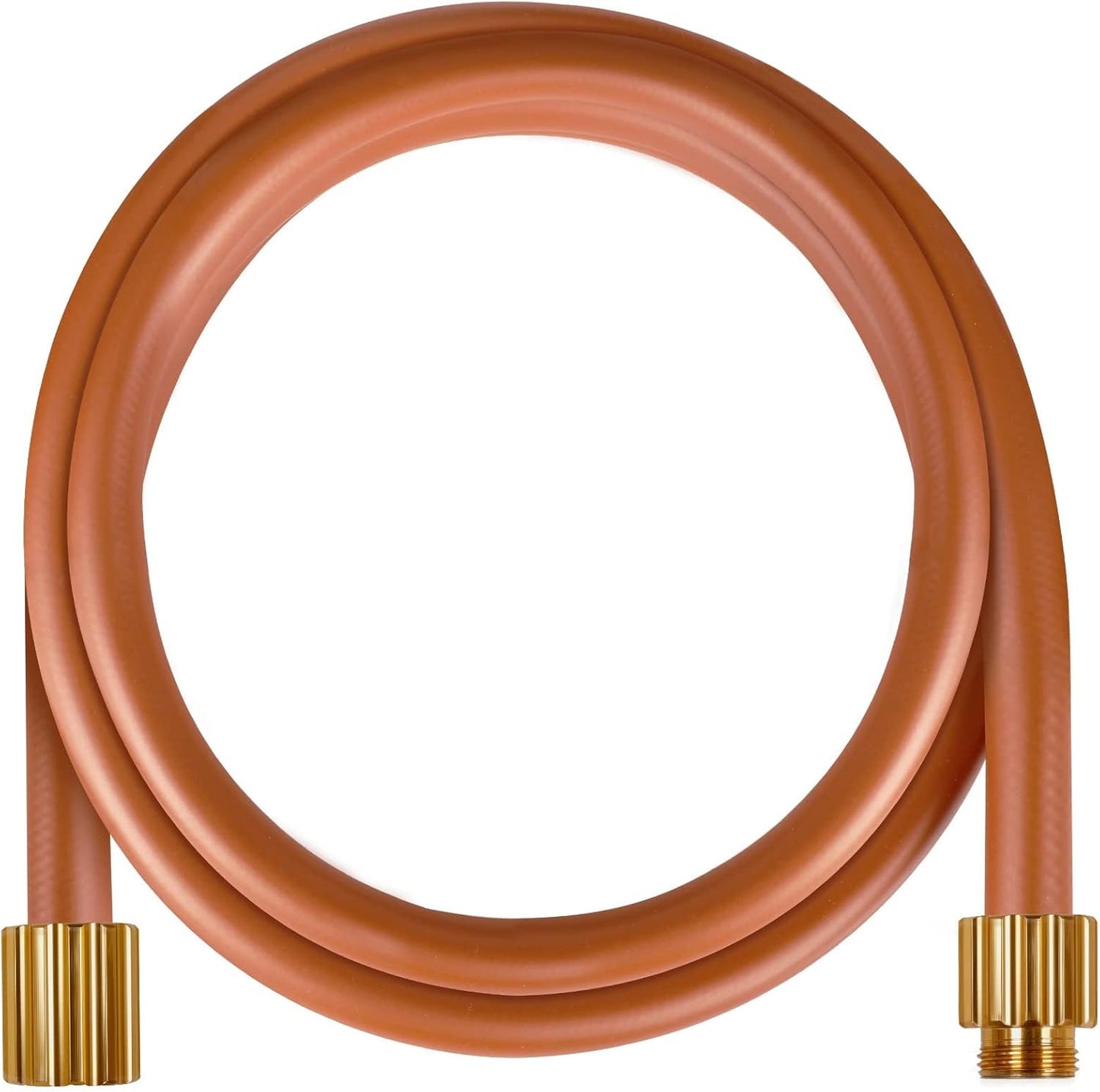 Worth Short Lead-in Hybrid Garden Hose 5/8 in. x 10 ft. -Kink Free, No Leaking, Male/Female Fittings -Heavy Duty Durable Flexible Lightweight Water Pipe -Brass Aluminum Ends for Household & Yard Use