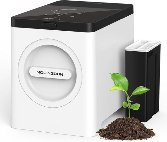 3L Electric Composter for Kitchen, Countertop Compost bin, One Touch Smart Model Handle Kitchen