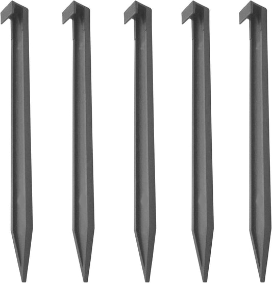 80 Pcs Garden Landscape Anchoring Stakes,10 Inche Yard Stakes for Terrace Boards, Weed Fabric, Garden Inflatable Decor Fixing