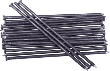 Metal Landscape Edging Anchoring Spikes, 100PCS 10 Inch Landscape Paver Edging Anchoring Spikes for Artificial Turf, Weed Barrier, Tent Spikes, Camping (100)