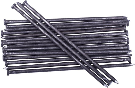 Metal Landscape Edging Anchoring Spikes, 200PCS 10 Inch Landscape Paver Edging Anchoring Spikes for Artificial Turf, Weed Barrier, Tent Spikes, Camping (200)