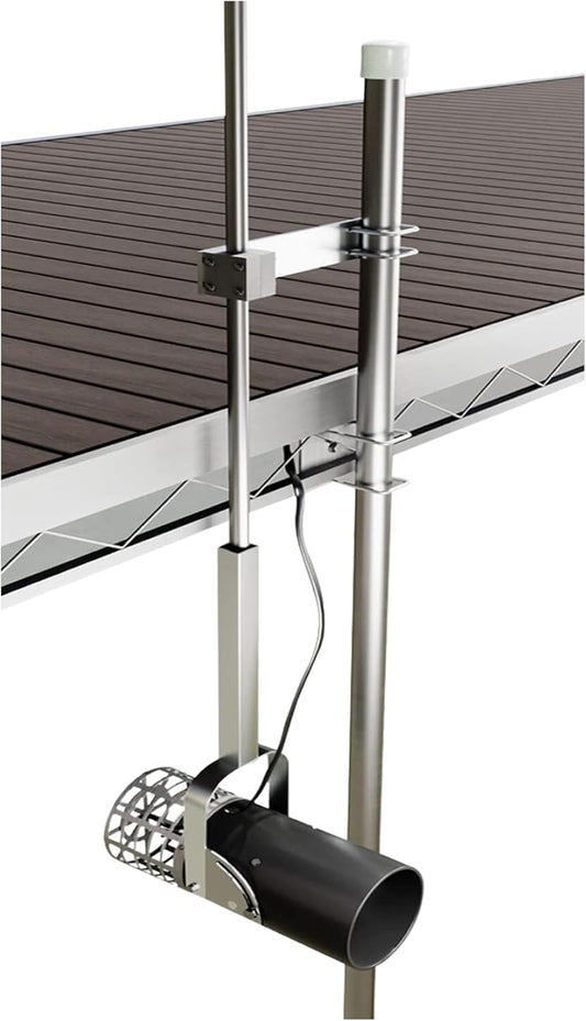 Scott Aerator 1 Horse Power, 115V Muck Blaster -100ft Cord | 1HP Aquasweep w/Post Mount | Water Circulator | Water Agitator | Water Mover | Muck Blower