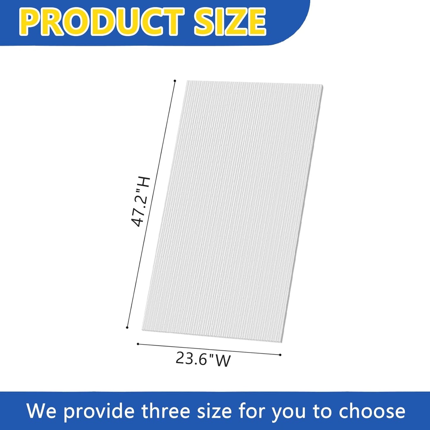 Polycarbonate Greenhouse Panels, Twin-Wall Polycarbonates Sheet, Clear Polycarbonate Panels for Greenhouse,Outdoor Garden, Plant Stand Roof (47.2''H x 23.6''W x 0.16''T, 6)