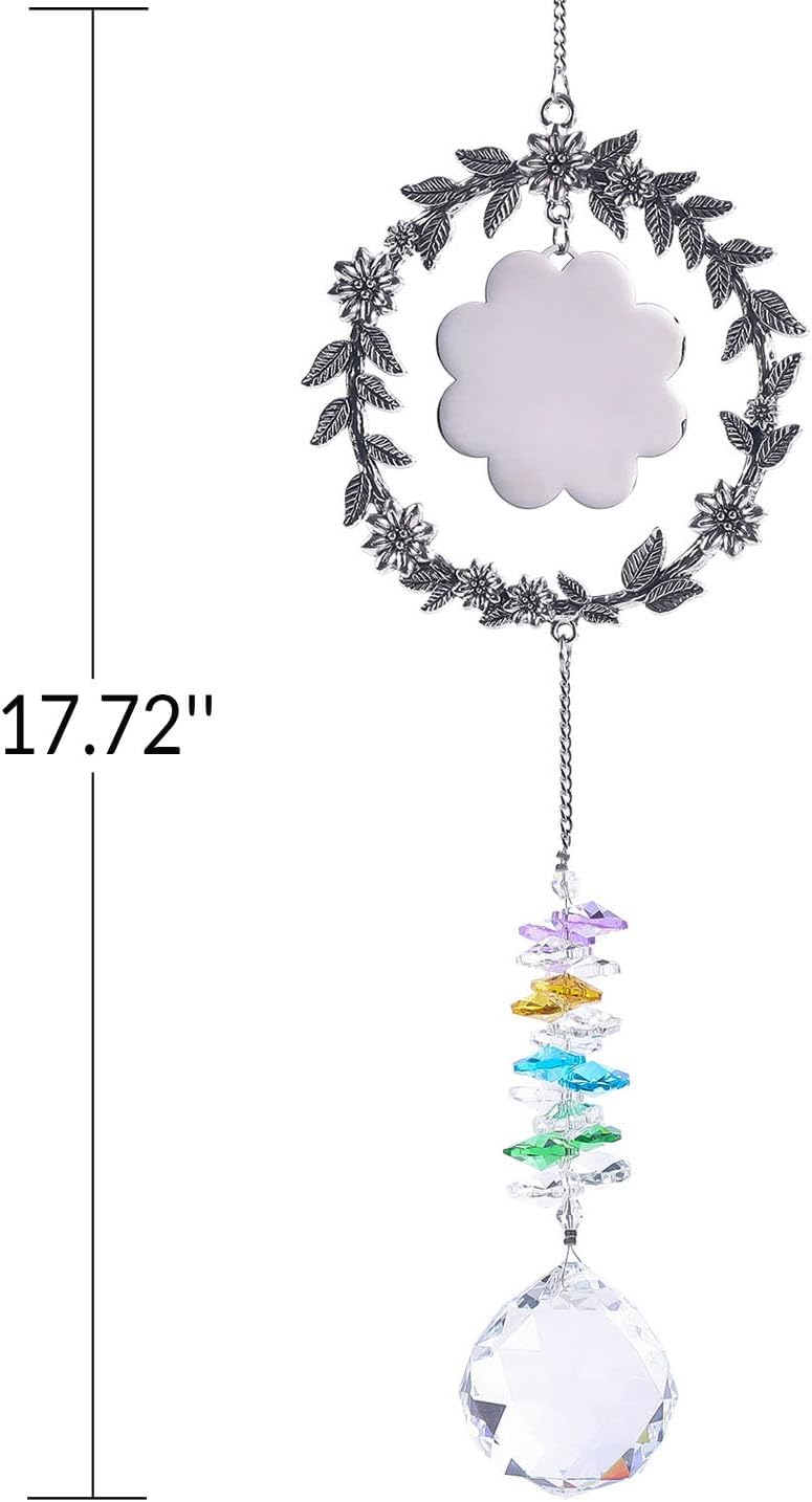 Persoanlized Gifts for Women Mom Sister Friends, Unique Crystal Suncatcher, Sun Catcher Ornament for Window Rainbow Maker Hanging Gift