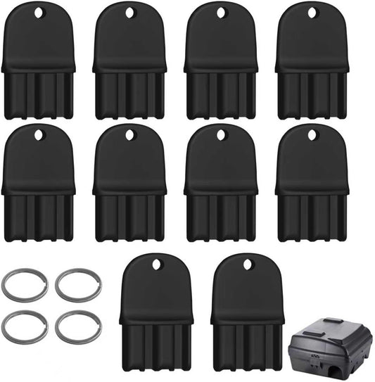 10 Pcs Mouse Station Key Replacement, Fit for Bell Labs Protecta EVO Express, Ambush, Circuit and Protecta EVO Landscape Mouse Stations, in Home&Commercial Environment