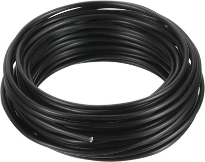 PATIKIL 3.0mm Bonsai Training Wire, Floral Wire Stems Anodized Aluminum Tree Wire 32.8 Feet Total for Gardening Branch Fixing, Black