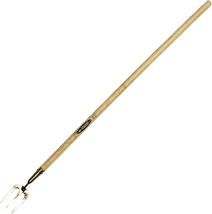 Spear & Jackson 5510WF Traditional Stainless 42" Long Handled Weed Fork,Silver