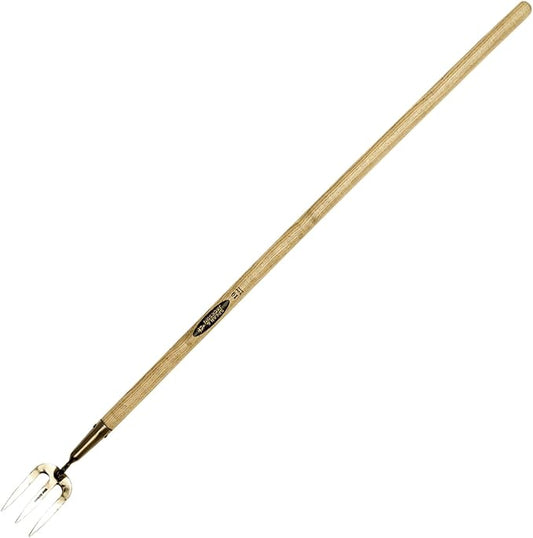 Spear & Jackson 5510WF Traditional Stainless 42" Long Handled Weed Fork,Silver
