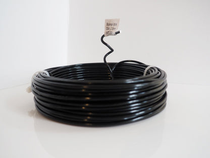 Anodized Aluminum 2.5mm Bonsai Training Wire 250g Large Roll (60 feet) - Choose Your Size and Color (2.5mm, Black)