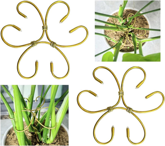 2PCS 6" Plant Stem Support,Stabilizer Grapple Holder for Monstera and Climbing Plants,Reusable