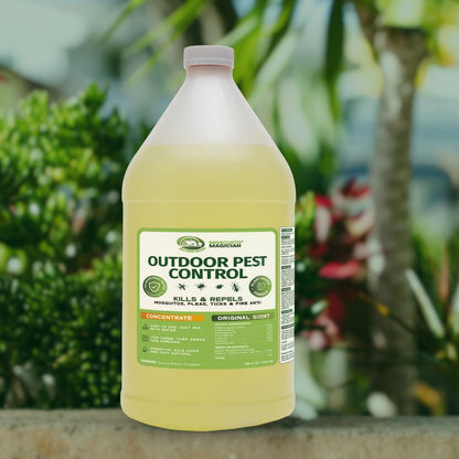 Mosquito Magician Liquid Concentrate - Kills Mosquitoes, Fleas, and Fire Ants - Use with Pump or Backpack Sprayers, Foggers, or Automatic Misting Machines - Ideal for Yards, Lawns, Patios - 1 Gallon