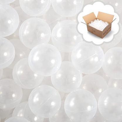 TRENDPLAY Plastic Balls for Ball Pits - Hollow Balls- Safe and Exciting Playtime - Perfect for Baby