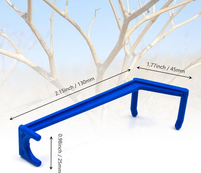 Fruit Tree Limb Spreaders Adjustable Plant Branch Benders, Tree Branch Spreaders to Nudge Limbs for Most Fruit Trees,Blue,50 Pcs(Blue)