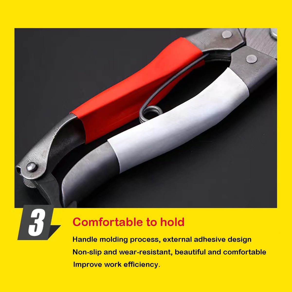 Pruning Shears - Garden Shears - Manual Pruning Shears, Heavy Duty Garden Tools for Farm Home and Professional Gardens (2)