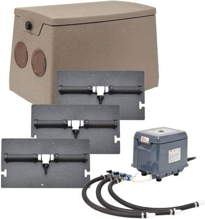 EasyPro DKSW45 Diffused Air De-Icing System for Shallow Water - up to 45' Dock