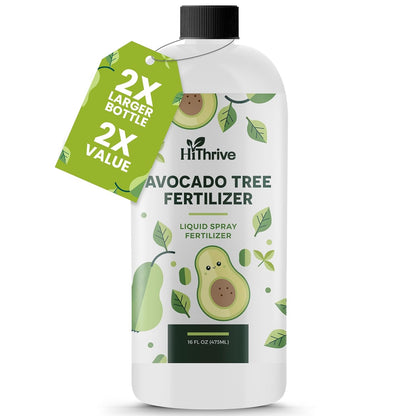 16oz Fruit Tree Fertilizer for Avocados - Makes 32 Gallons of Avocado Tree Fertilizer, Premium Water-Soluble Avocado Plant Food, Rich with Micronutrients for Consistent Lush Growth & Abundant Harvest