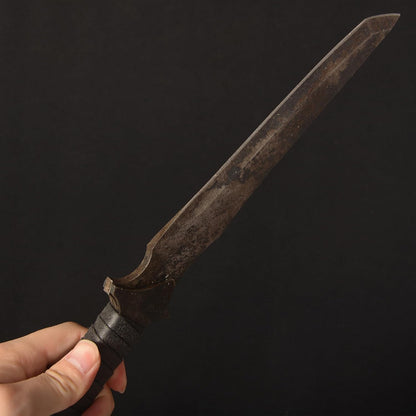 SV Handmade cast Manganese Steel Chopping Blade Sword, Full Tang, Outdoor, Hunting, Camping, Hiking, Survival, with Protective Cover, Multiple Styles to Choose from