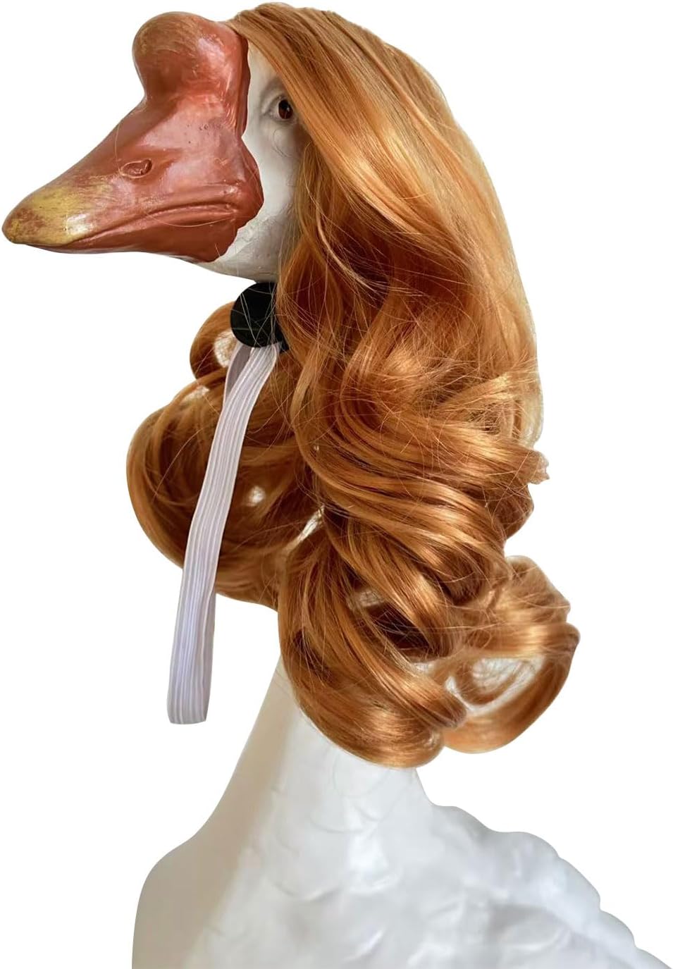 Porch Goose Wigs, Porch Goose Outfits Lawn Goose Statue Accessories for Outdoor Garden Patio Yard Goosey Decor （Style 8）