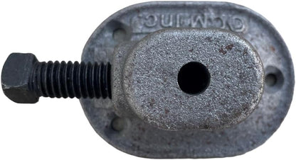Sandbaggy Heavy Duty 1/4" Pencil Rod Clamp - Reusable Concrete Formwork Clamps - Cast Malleable Iron - Construction Grade Strength & Safety (Heavy Duty, 1, Count)