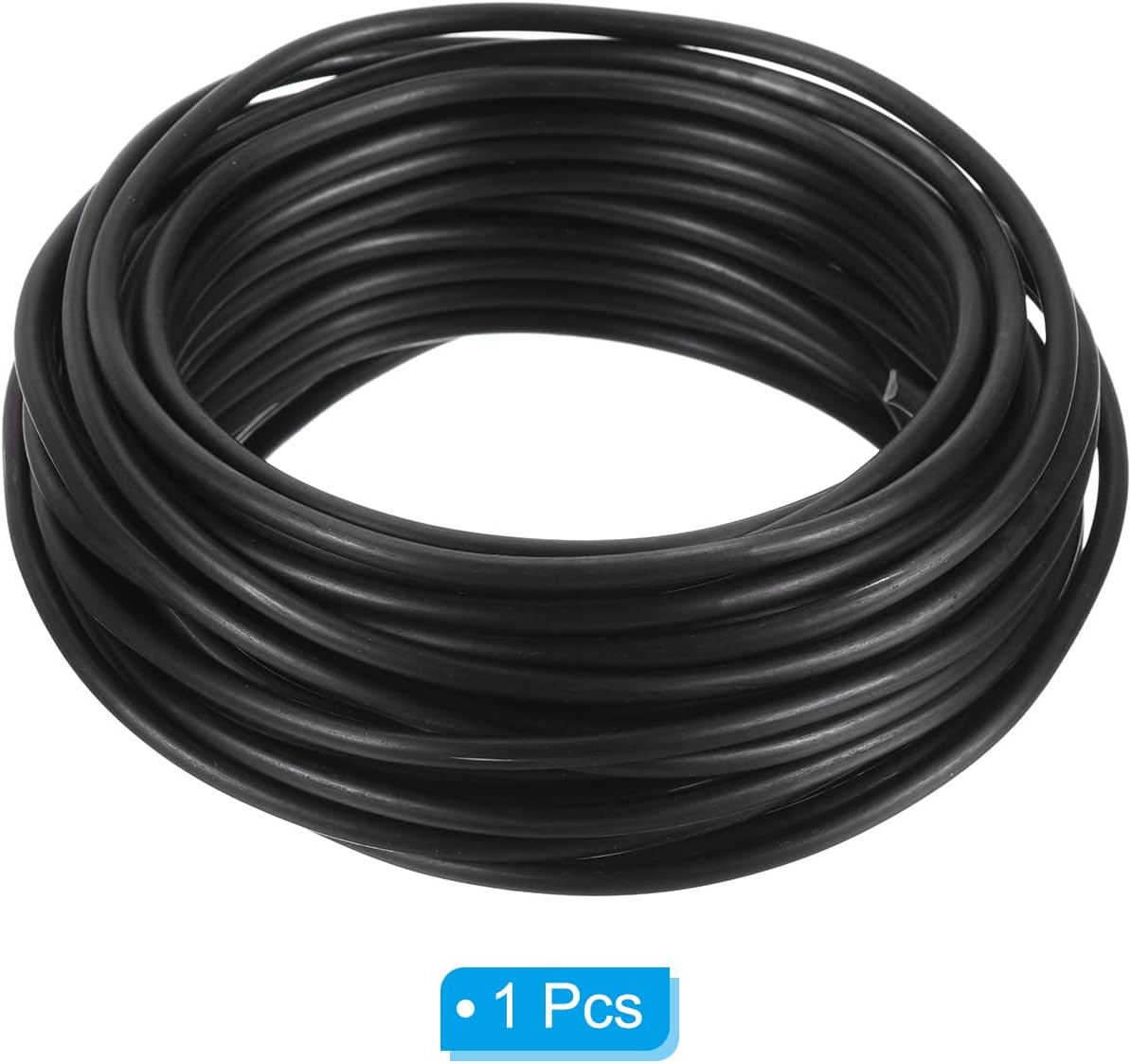 PATIKIL 3.5mm Bonsai Training Wire, Floral Wire Stems Anodized Aluminum Tree Wire 32.8 Feet Total for Gardening Branch Fixing, Black