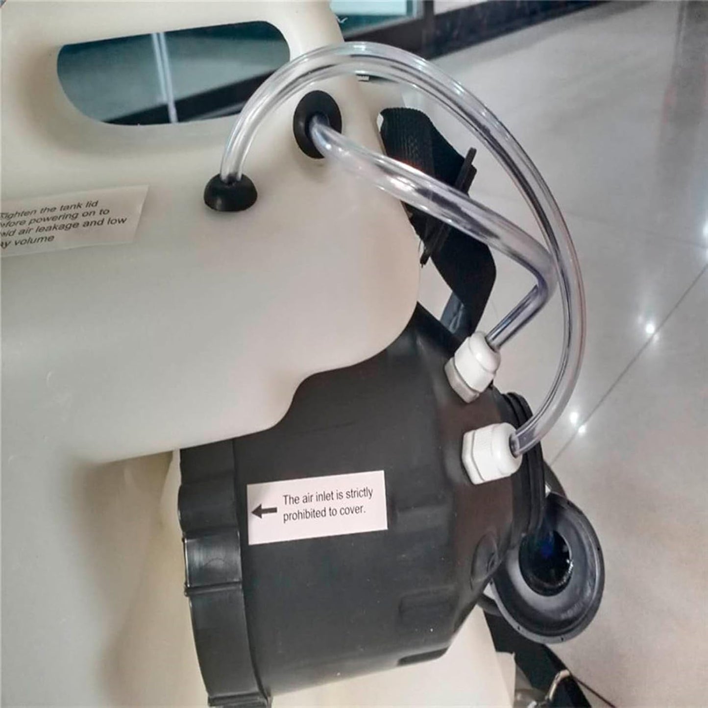 10L Electric ULV Cold Fogger Backpack with 2.64 Gallon Tank Commercial Sprayer Portable Fogger Sprayer Machine with 18" Extension for Large Area Coverage - Misting Machine