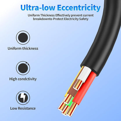 18/5 Solid Sprinkler System Wire 50ft, 18 Gauge Irrigation Wires PVC Jacket Sprinkler Cable for Underground Irrigation Valves Field Central Control System