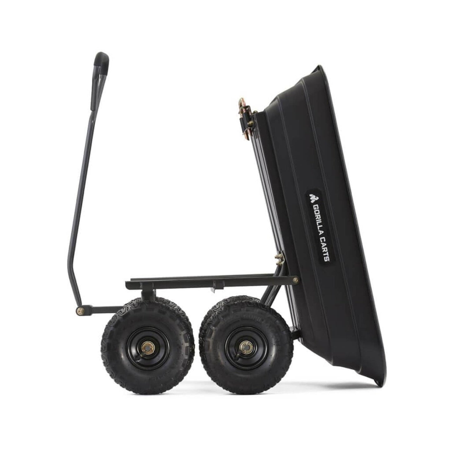 Gorilla Carts Heavy-Duty Poly Garden Dump Cart, 4 Cu Ft, 600 lb Capacity